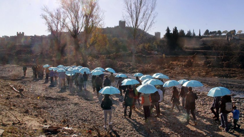 "Una riuada de solidaritat", l'acte central de la Riuada Solidària a Montblanc