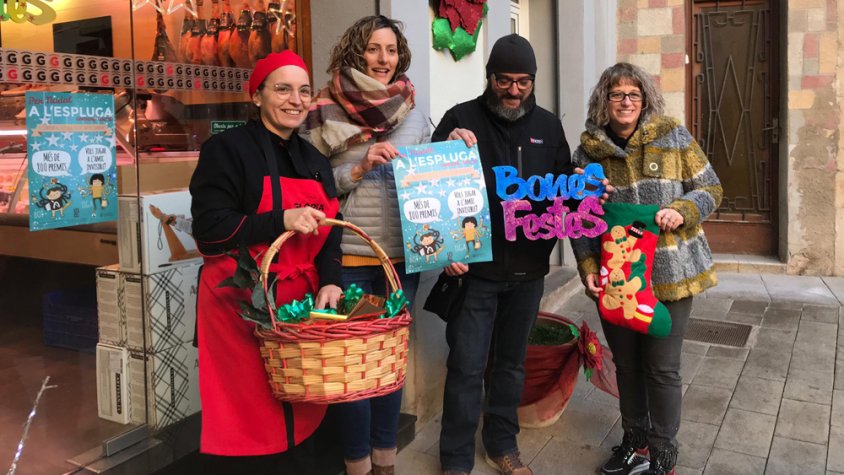 La Unió de Botiguers i Empreses de l’Espluga impulsa una campanya de Nadal amb més de 800 regals