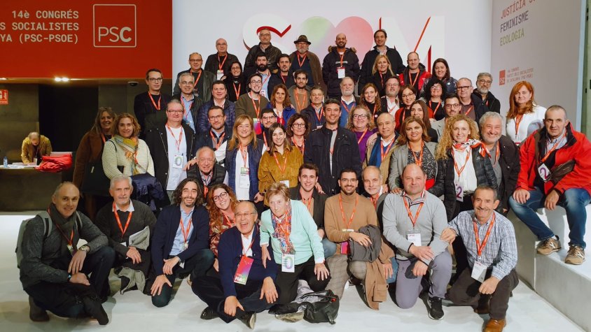 El socialisme de Montblanc present al Congrés Nacional del PSC