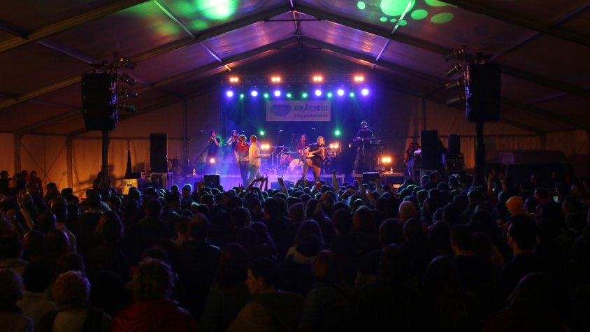 Ple absolut al Gran concert de la Riumuntada