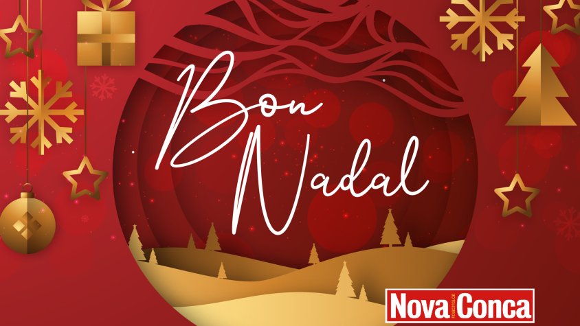 Tot l'equip de Nova Conca us desitja BON NADAL