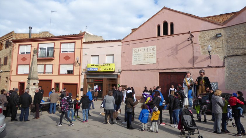 Diumenge d'inici de les festes nadalenques a Blancafort