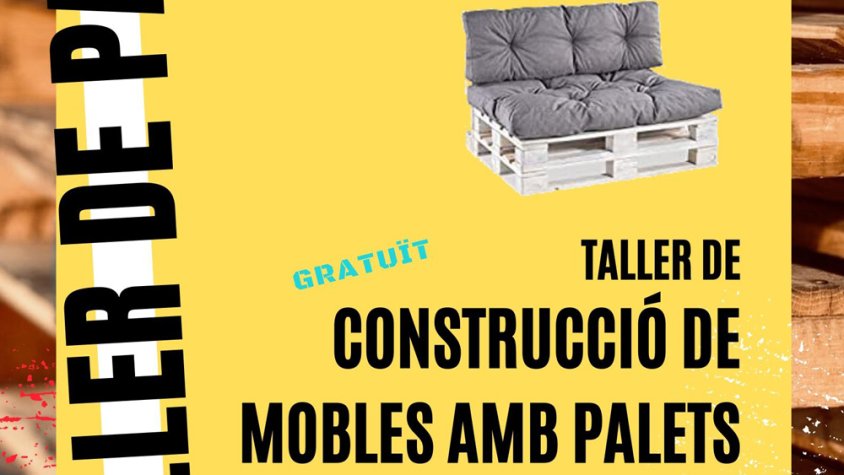 Per Nadal, aprèn a fer mobles amb palets a Solivella