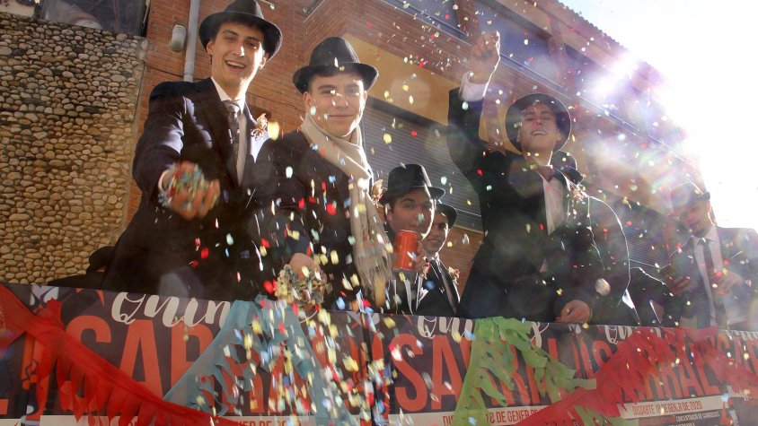 Sarral viu immersa en la seva Festa dels Quintos 2020