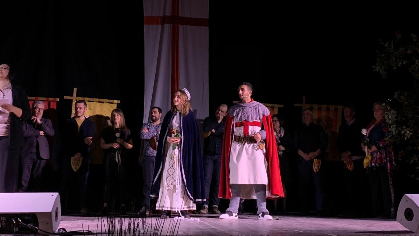Ussama Cantillo i Ana  Navarro escollits com a nous Sant Jordi i Princesa de la 33a Setmana Medieval 