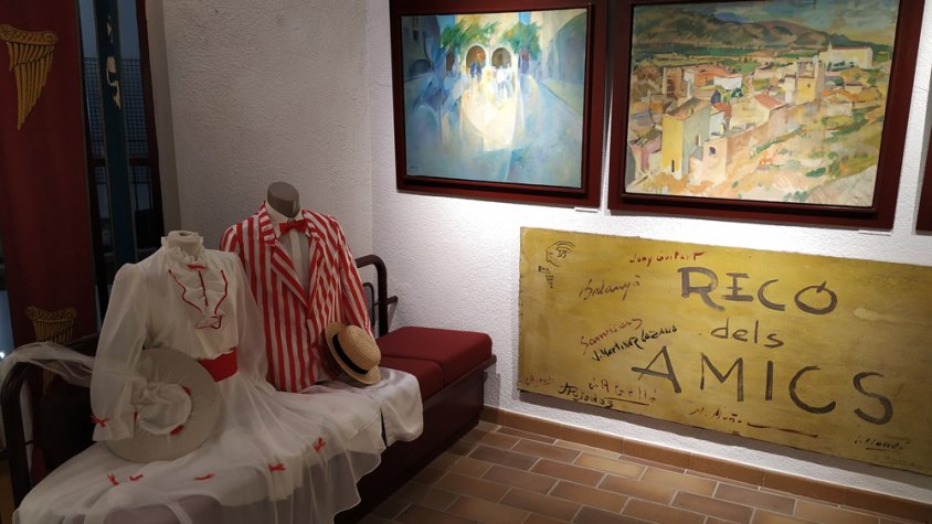 Gran èxit de l'exposició sobre el Carnaval montblanquí al Museu Comarcal