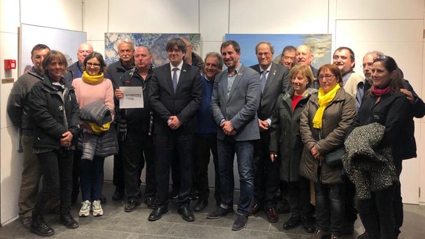 Josep Andreu no va faltar a la cita del Parc de les Exposicions de Perpinyà