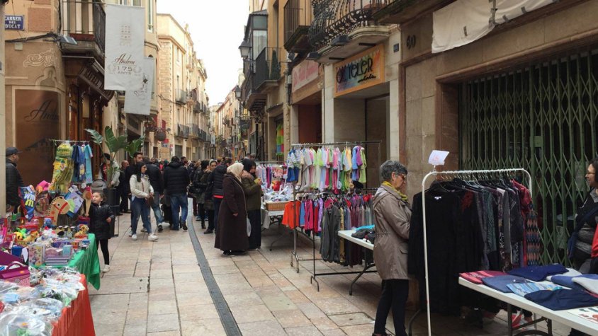Aquest diumenge, 14 establiments celebren la Fira de la Ganga a Montblanc