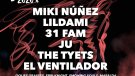 Miki Núñez, Lildami, 31 Fam, The Tyets, Ju i El Ventilador són les noves informacions per les #25Acampades