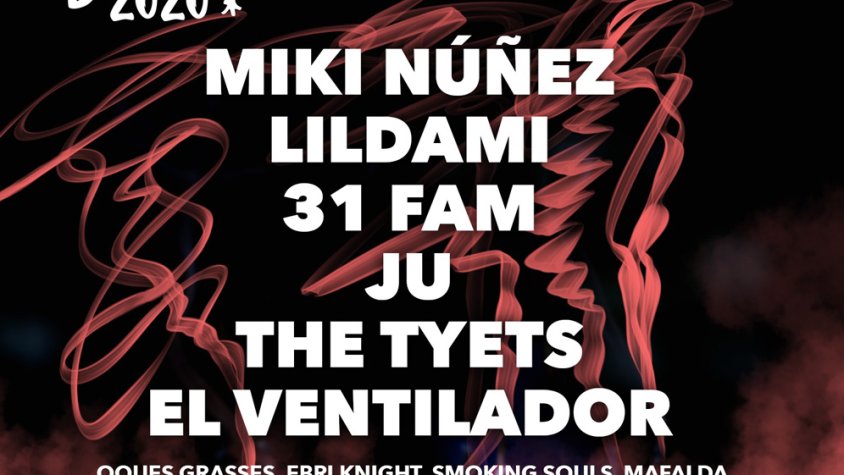 Miki Núñez, Lildami, 31 Fam, The Tyets, Ju i El Ventilador són les noves informacions per les #25Acampades