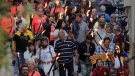 Montblanc celebra l'històrica jornada de l'1 d'Octubre