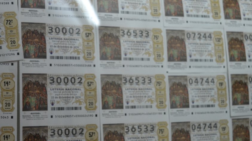 L'ONCE paralitza la venda al carrer de loteria