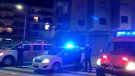 Protecció Civil i Policia Local de Montblanc aplaudeixen al personal sanitari a les portes del CAP