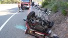 Els morts en accidents de trànsit baixen un 29,7% el primer trimestre de l'any, especialment al març pel confinamen