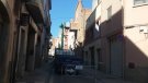 Es treballa en l’enderroc parcial de l’antic cinema del Xulla a l'Espluga