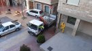 Una brigada especial ajuda en les tasques de desinfecció dels principals carrers de Vimbodí i Poblet