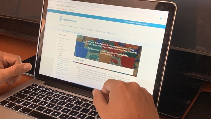 Més de 2.500 empleats públics d’arreu de Catalunya es formen amb els cursos virtuals oferts per la Diputació durant el confinament