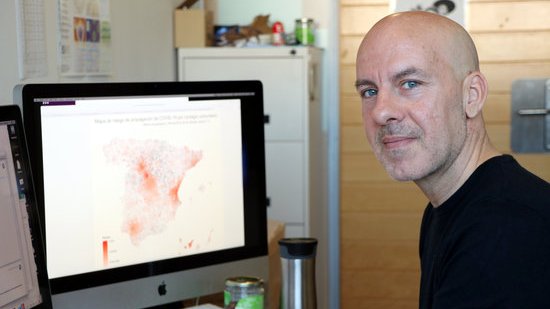 L'investigador de la Universitat Rovira i Virgili (URV) Àlex Arenas.