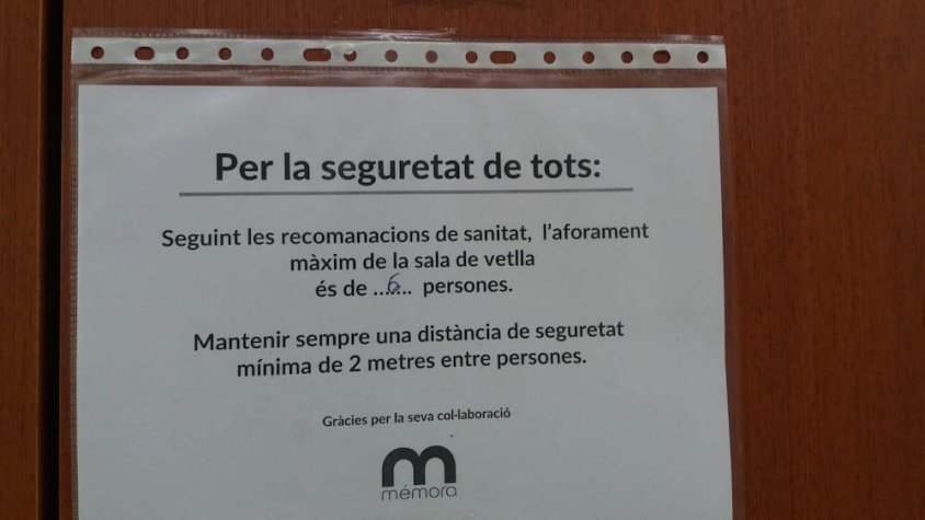 El tanatori de Montblanc ja ha entrat a la "nova realitat"