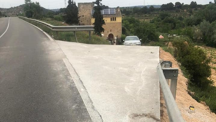 Arranjament de camins a Solivella