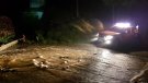Intensa nit de treball a Montblanc per les precipitacions