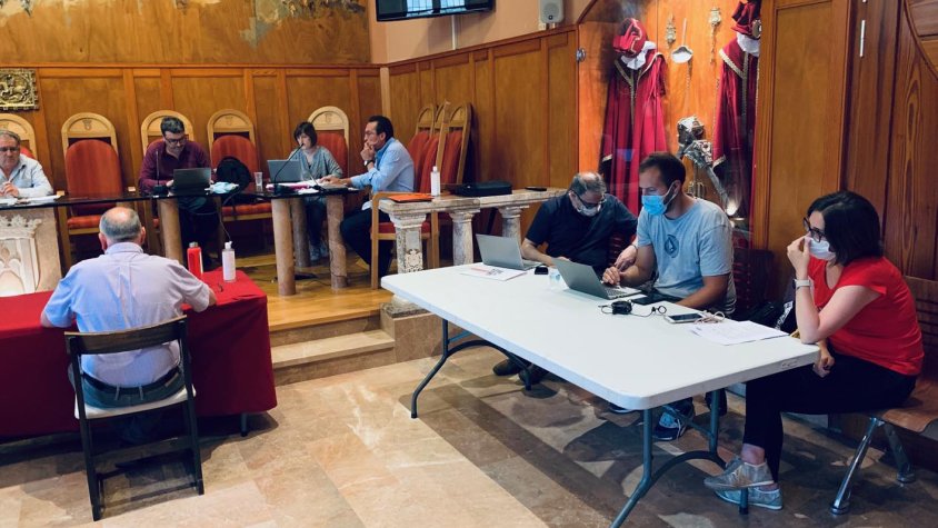 Imatge de la sessió plenaria celebrada aquest dimecres 10 de juny