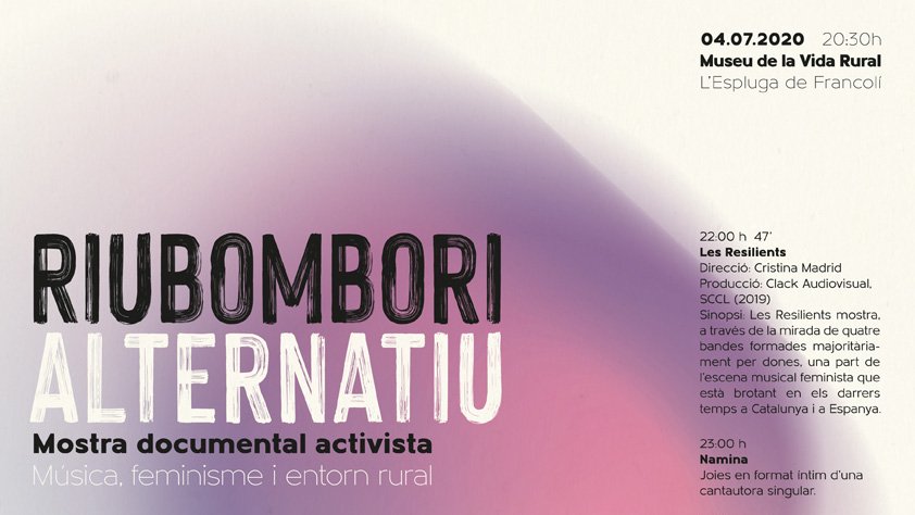 El Riubombori Alternatiu presenta cartell i nou espai