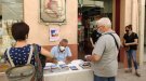 Rafel Nadal signa llibres a la Llibreria la Baldufa
