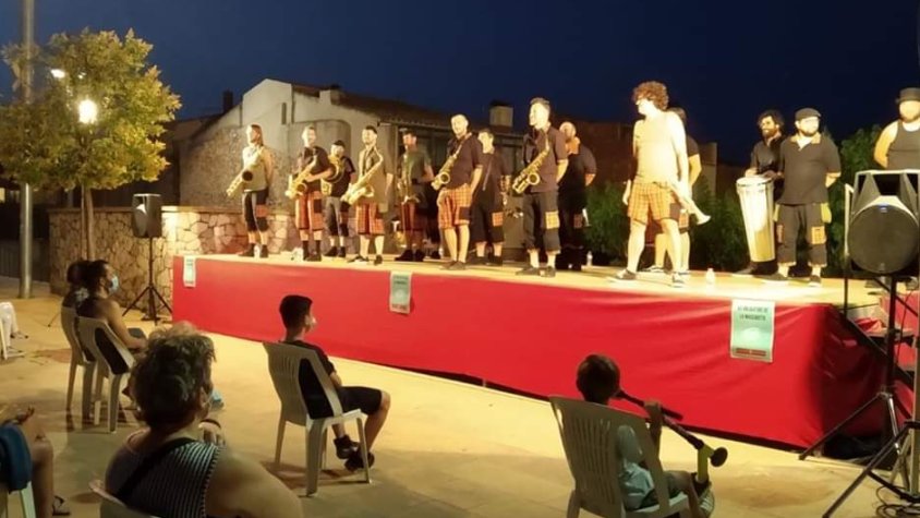 Actuació de la Bandarra en l'edició passada