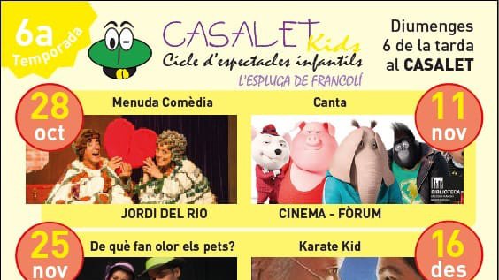 6a temporada del Casalet Kids a l'Espluga de Francolí