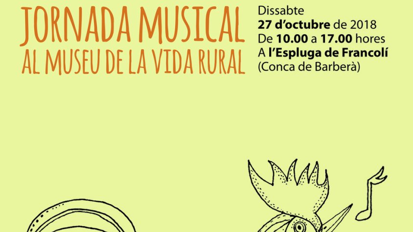 Aquest dissabte, 27 d’octubre, tindrà lloc la primera Jornada Musical al Museu de la Vida Rural organitzada per La Musca