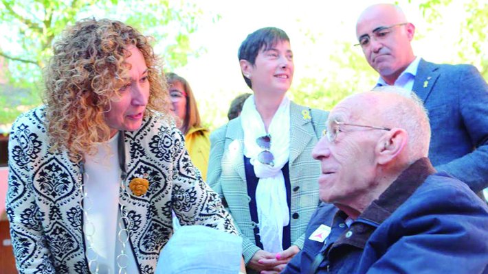 El departament de Justícia commemora les Brigades Internacionals a l'Espluga