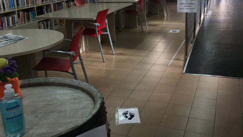 La Biblioteca de l’Espluga amplia horaris d’obertura i reforça les mesures de prevenció davant la Covid-19
