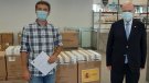 La Subdelegació distribueix 215 mil mascaretes a Ajuntaments de Tarragona 