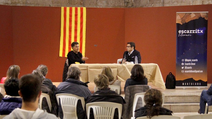 L'escriptor Martí Gironell presenta a Montblanc el seu darrer llibre, "Paraula de jueu"