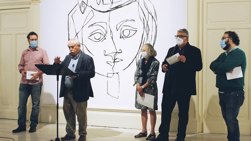 Inauguració de l'exposició a Reus