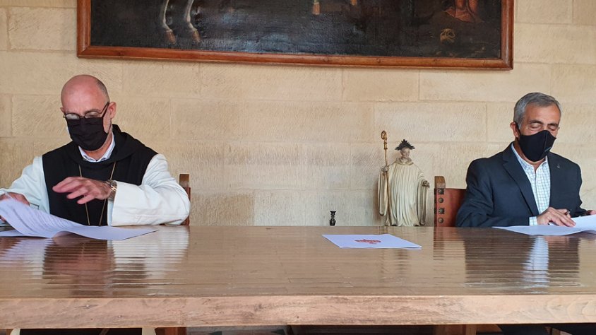 Enginyers Tarragona signa un conveni de col·laboració amb el Monestir de Santa Maria de Poblet