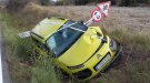 Accident de cotxe amb ferit lleu al terme de les Piles