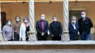 El president de la Fundació Josep Irla i exconseller de la Generalitat Joan Manuel Tresserras visita l’Arxiu Comarcal