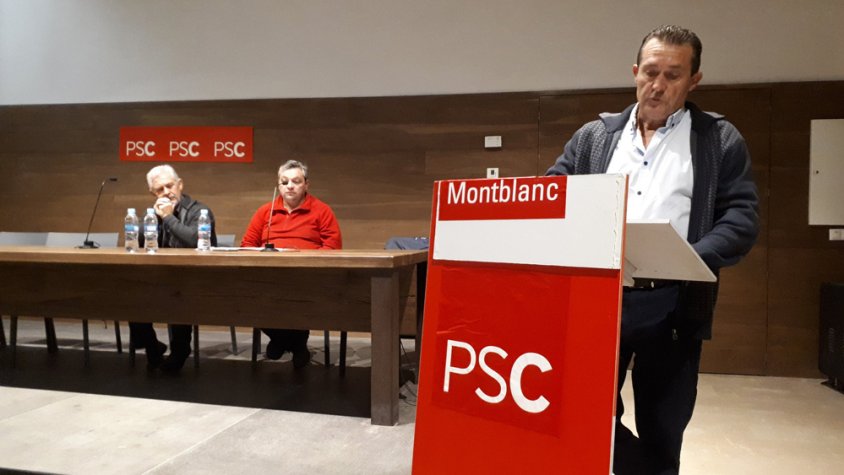 Joan Manel Cabello, elegit alcaldable del PSC a l'Ajuntament de Montblanc