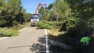 La Diputació de Tarragona realitza tasques de poda a la carretera de Rojals