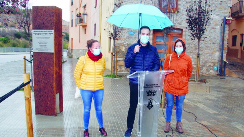 L’Espluga commemora un any de la riuada amb record per les víctimes i afectats