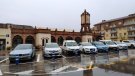 Es reordena la zona d'aparcaments i pas de vianants de la plaça del Sindicat de Montblanc
