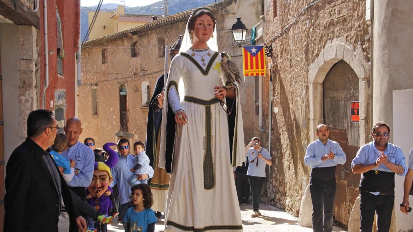 Vilaverd viu un dels actes més emblemàtics de la Festa Major
