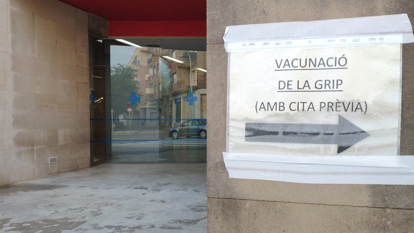 Al CAP Montblanc la campanya de vacunació contra la grip va començar el 26 d'octubre