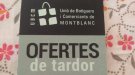 Aquesta setmana s'han repartit per totes les cases el talonari d'Ofertes de Tardor