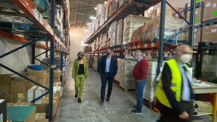 La Diputació de Tarragona referma el seu suport a la Fundació Banc d’Aliments de les comarques de Tarragona