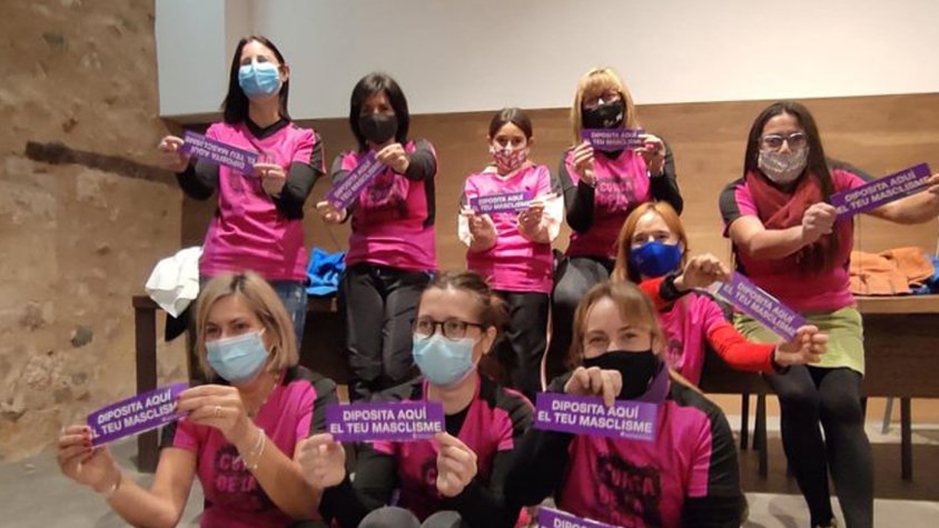 L'Ajuntament de Montblanc s'ahereix a la campanya amb la col·laboració del Club Atlètic Montblanc