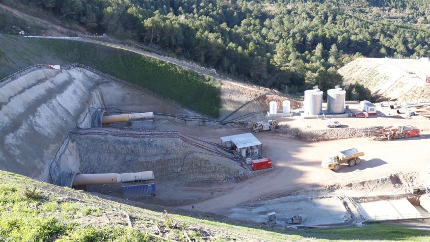 El túnel de Lilla suma un nou sobrecost de 18 MEUR per la presència d'argiles i pissarres