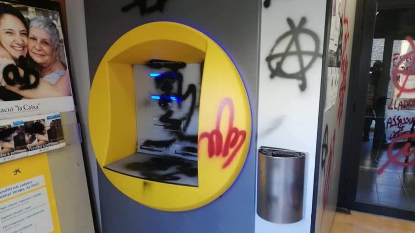 Atac vandàlic a Barberà de la Conca